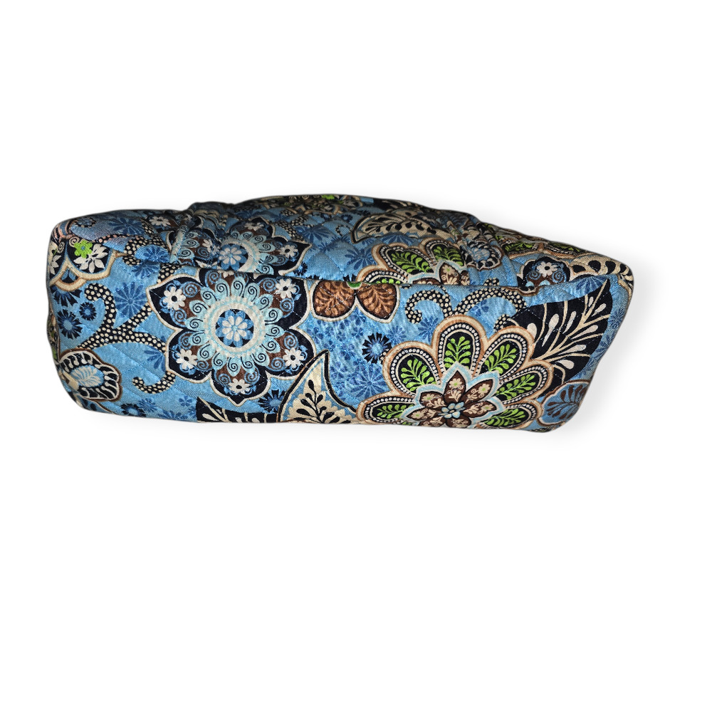 Vera Bradley Retired Bali Blue Shoulder Bag 2009 - Picture 3 of 7